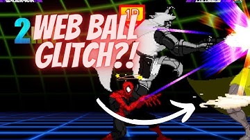 MvC2 - Unknown Web Ball Glitch?!