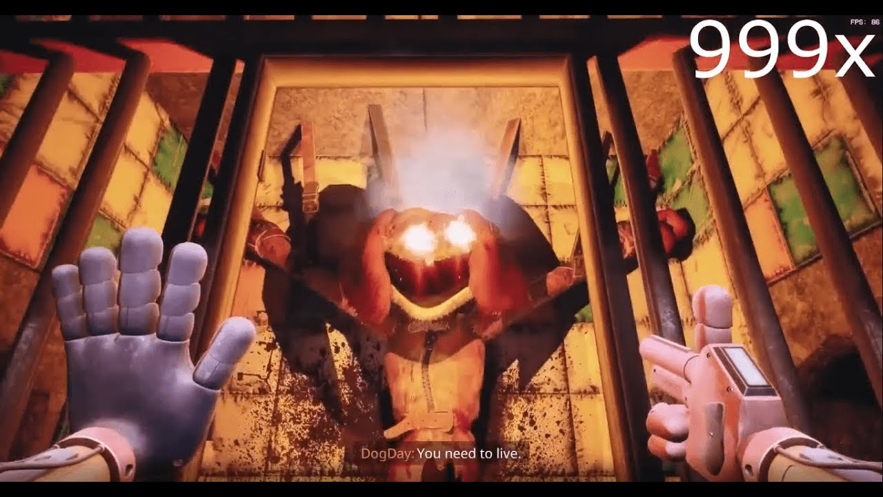 Poppy Play Time DEATHS #05 | Speed Modes | Speed 999x, Slow Motion ...