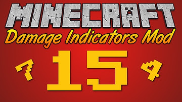 Damage Indicators Mod Review | MC Essential Mods | Minecraft