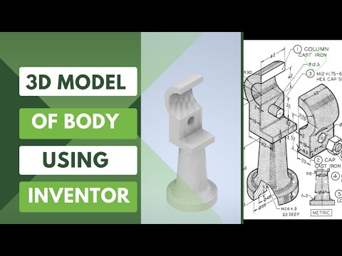 Clamp Body [ Autodesk Inventor] - YouTube
