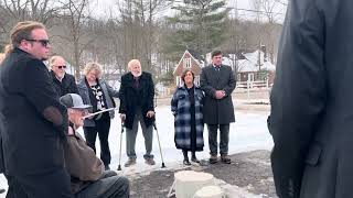 Doves released at Evelyn Fraziers funeral 1/23/24
