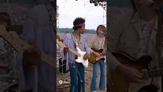 Jimi Hendrix & John Lennon Jam at Woodstock 1969
