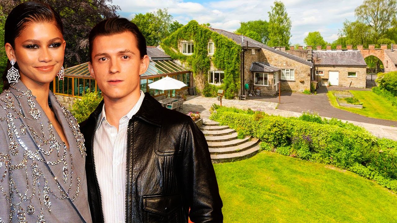 Tom Holland & Zendaya bought a 30 ACRE MANSION in the UK! - YouTube