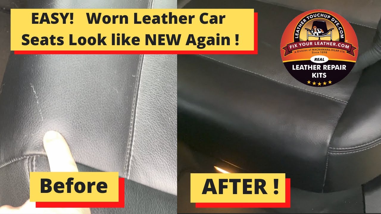 Fix Scratches and Wear on Leather Car Seats. 