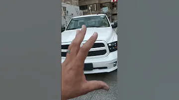 اقوي عرض دودج رام موديل 2022 للبيع الوحيدة في مصر زيرو باللون الابيض 