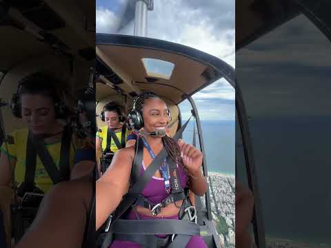 Helicopter Ride in Rio with Rio2Fly!!!!