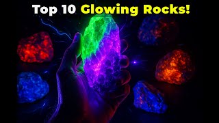 Top 10 Stones That Glow Under Blacklight!