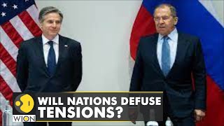 US Secy of State Blinken, Russian FM Lavrov to hold talks to defuse tensions between Russia, Ukraine