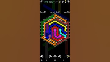 How To Solve Flow Free Hexes Courtyard Pack Level 126 11x11 Board Walk Through Solution Walkthrough