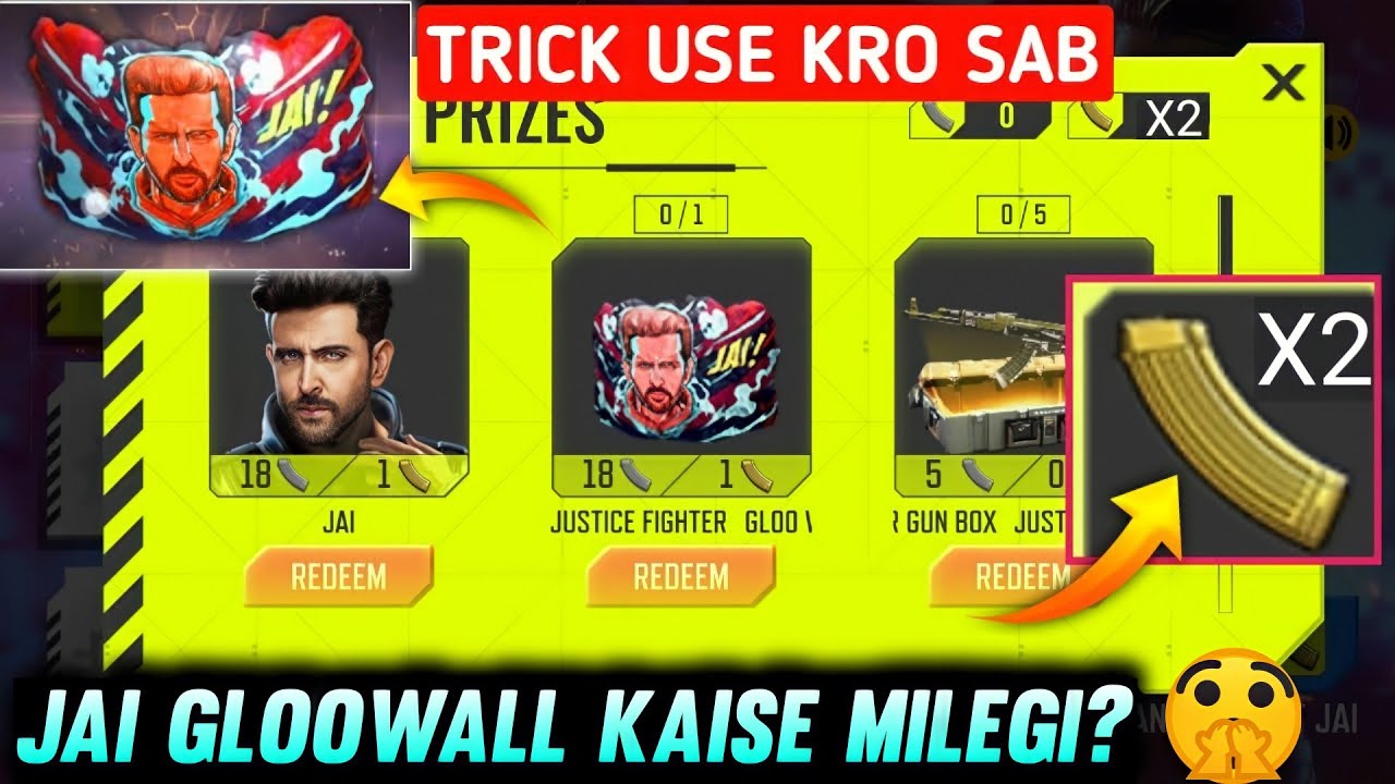 Free Fire New Event | How To Get 2 Golden Magzine | How To Get Double Magzine In Jai Farewell