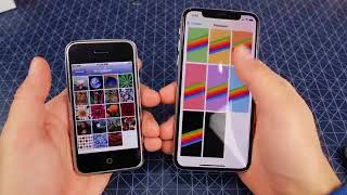 iPhone X vs First iPhone! 10 Year Comparison