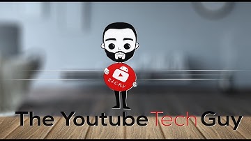 YouTube Tech Guy Channel Intro