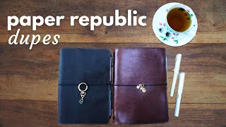 Paper Republic Dupes That Save £ - Affordable Leather Journal Alternatives