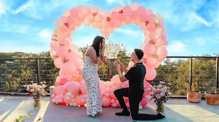 I PROPOSED TO THE LOVE OF MY LIFE *SHE CRIED*