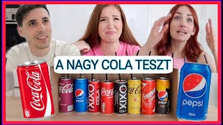 A NAGY COLA TESZT - Ki talál el többet?!