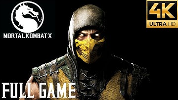 Mortal Kombat X - Story Mode Full Game Walkthrough Gameplay (4K 60FPS)