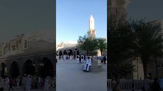 #masjidilnabawi before starting the activity outside the Prophet's Mosque