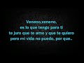 Chacal - Don - No se enamore de mí - Letra