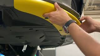 How to install/remove splitter guards for 2015+ Dodge Chargers
