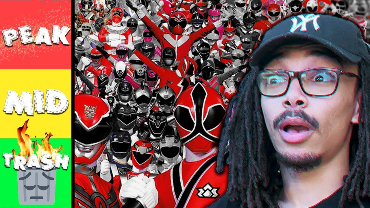 I Watched ALL SUPER SENTAI OPENINGS and RANKED THEM (Tier List)