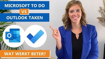 Microsoft To Do versus Outlook taken | ☑ Het verschil + voordelen en nadelen uitgelegd ☑