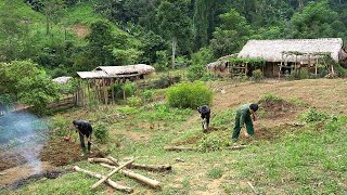 Cleaning the Garden, Caring for Pigs and Ducks |Single Life in the Rainforest || EP.58