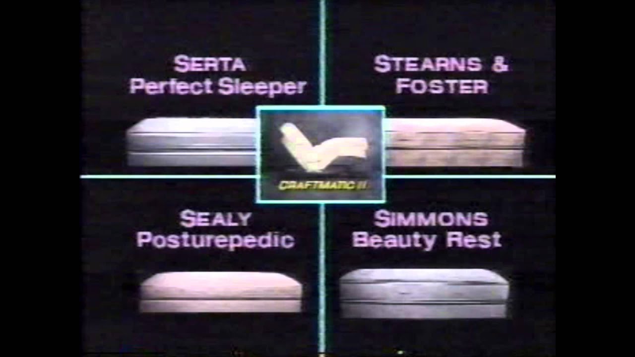 1989 Craftmatic II Commercial YouTube