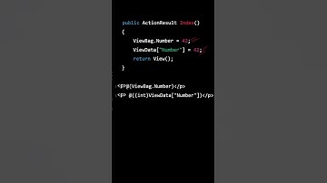 What is the difference between ViewData, ViewBag & TempData?