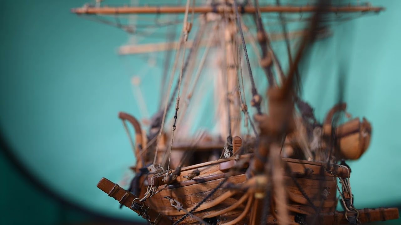 Charles Morgan, Moby-Dick (Sailing ship 1700 Century) -Green Screen- Front View 002