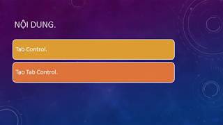 Tab control trong Form. Update