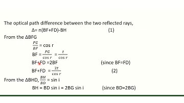 interference by division of amplitude