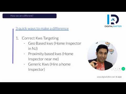 Google PPC Ads For Home Inspectors // Digital Rafter