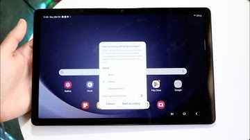 How To Screen Record On Samsung Galaxy Tab A9!