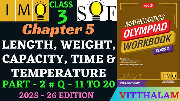 | Klasse 3 | IMO | SOF | Hoofdstuk 5 | Lengte | Gewicht | Capaciteit | Tijd | Temperatuur | P 2 |...