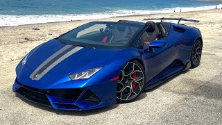 3 Days with a Lamborghini Huracan EVO Spyder in Los Angeles 