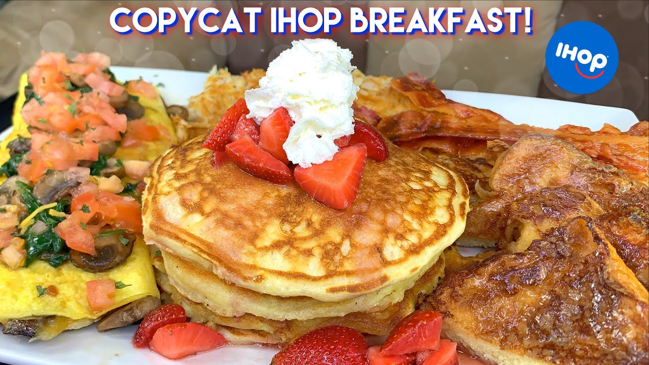 Vegan Copycat IHOP New York Cheesecake Pancakes