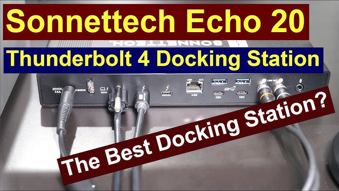 Echo Dual NVMe Thunderbolt Dock - SONNETTECH