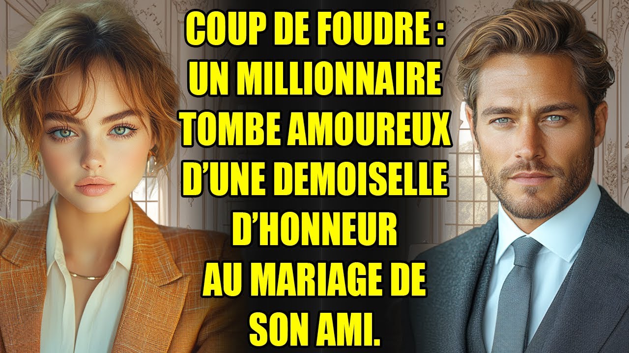 Coup de foudre : un MILLIONNAIRE tombe amoureux d’une demoiselle d’honneur au mariage de son ami.