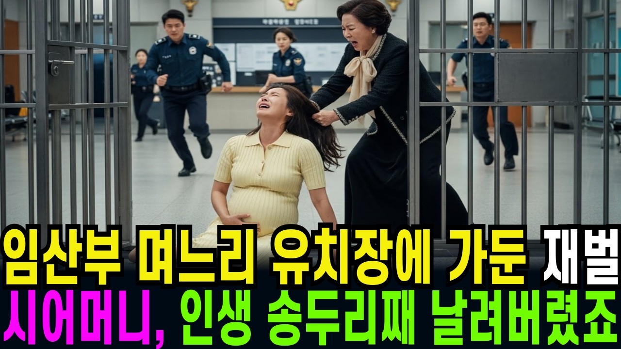 임산부 며느리를 경찰서 유치장에 가둔 재벌 시어머니, 인생 송두리째 날려버렸습니다