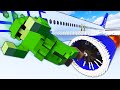 UNTURNED Ragdoll vs Plane Jet Engine - Teardown Mods Gameplay