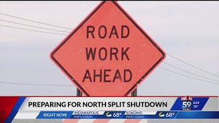 Preparing for North Split shutdown