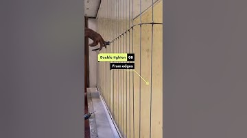 INSTALLATION OF INVISIBLE GRILLS