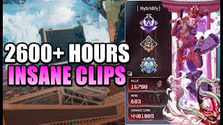 What 2600+ Hours of Apex Legends looks like... (INSANE APEX CLIPS)