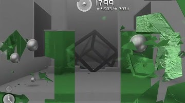 Smash Hit Null 1.3 - Secret Code 9990 Endless Mode (Best distance 18285) 