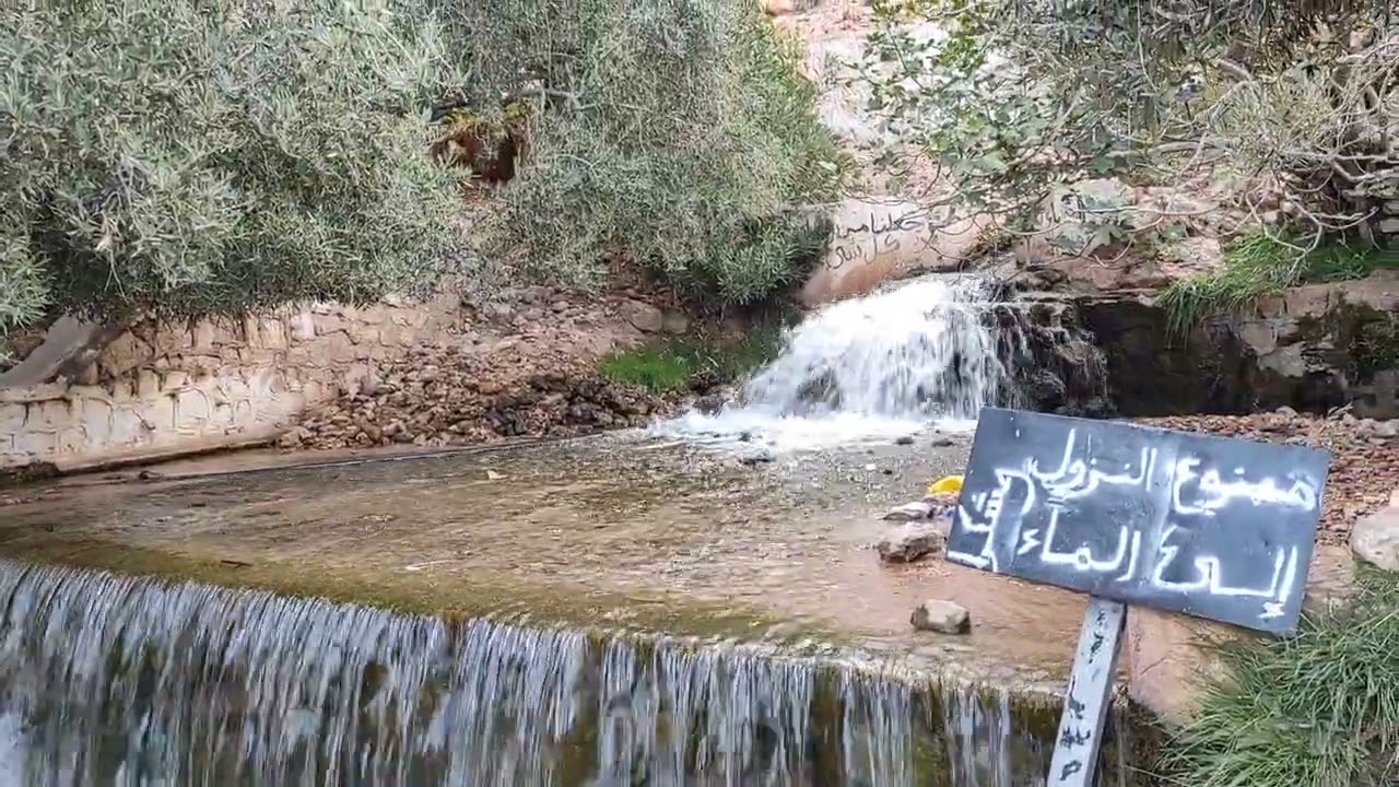 شاهد .. روعة وجمال شلال وطبيعة اغبالو نكردوس بإقليم الرشيدية جنوب شرق المغرب