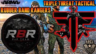 🔴 ARMA REFORGER | RUBBER BAND RANGERS VS TRIPLE THREAT TACTICAL 20 vs 20 | COMPETITIVE LEAGUE S2