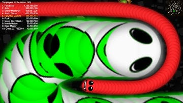 Worms Zone © 3.8M Noob vs Pro Best Master Troll Top 1 Slither Snake io Online Games 2020