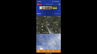 Chief Meteorologist Taylor Kanost shows you how to set up notifications on the WAAY Weather app screenshot 1