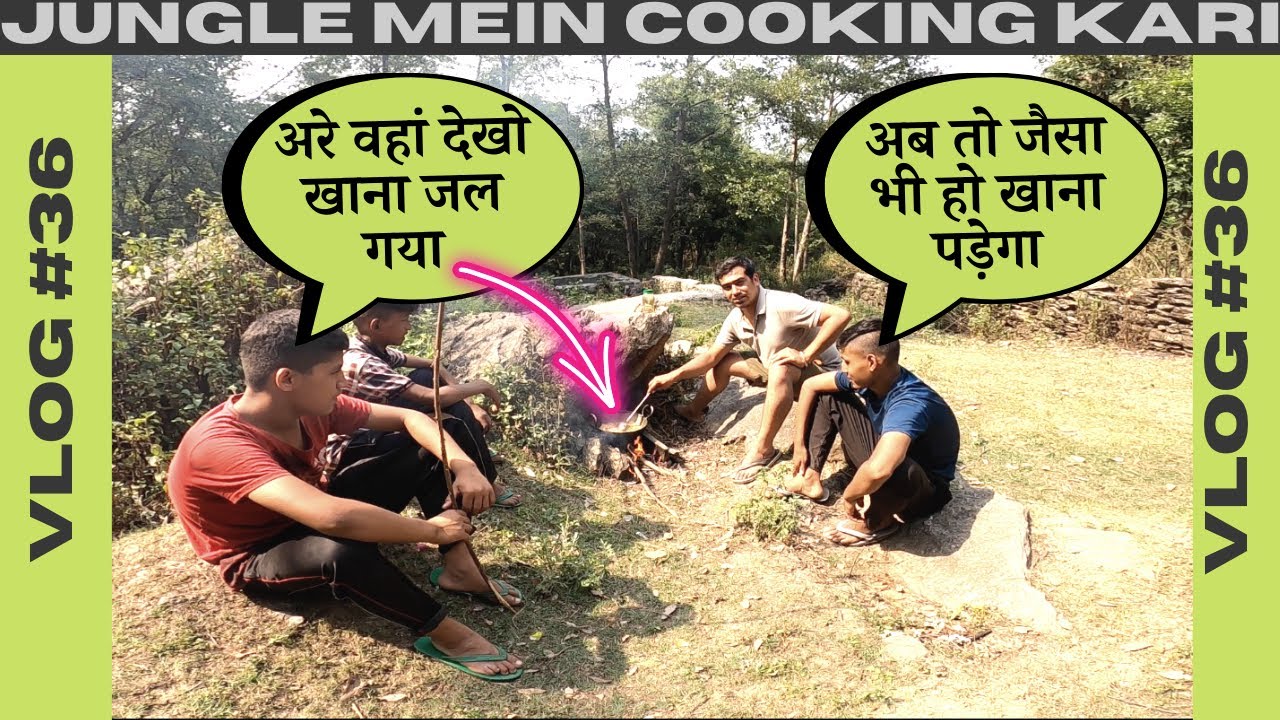 Aaj Jungle mein Maggi banate hain | Jungle Cooking Vlog | Roshan Negi | Mountain Men