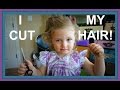 I CUT MY OWN HAIR!